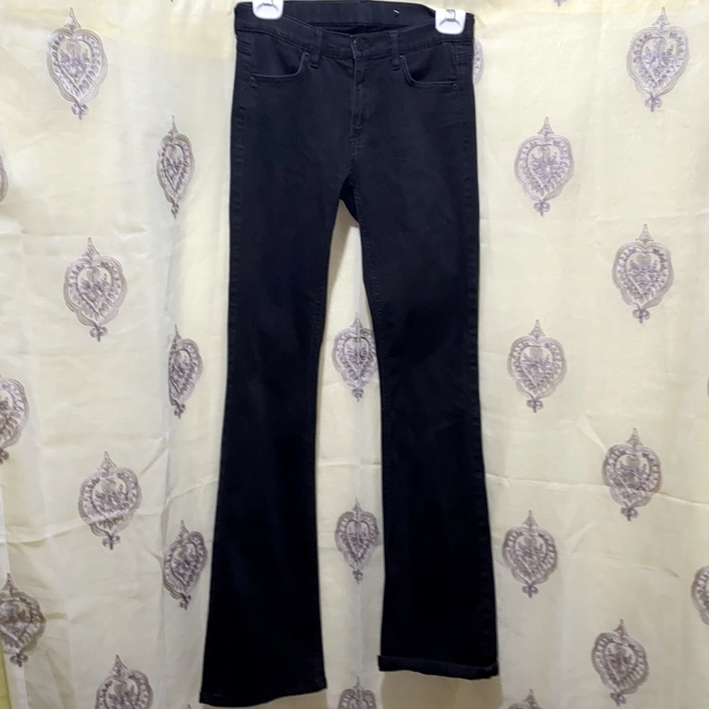 2ND ONE BLACK BOOTCUT JEANS SZ 27